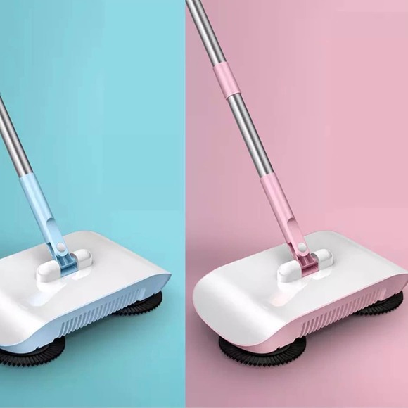 💝 PINK PUSH SWEEPER MOP SPIRAL FLOOR CLEANER - Picture 5 of 8